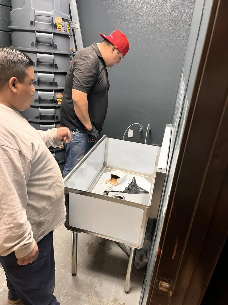 Commercial plumbing and sink installation in Sweetwater Estates